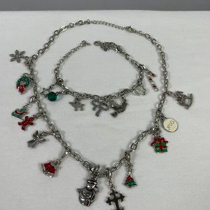 2 Set Christmas Costume Jewelry